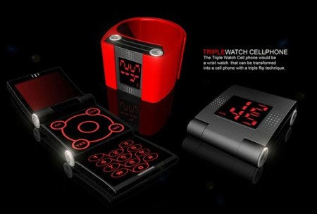 Yanko Design TripleWatch Cellphone