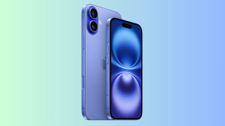 iPhone 17 in purple.