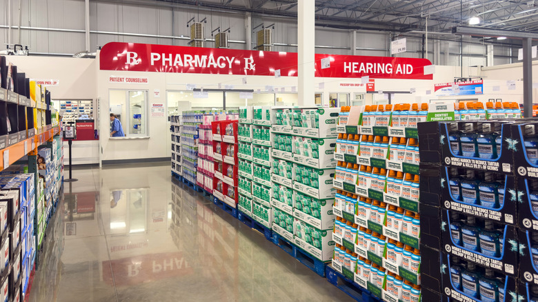 Costco pharmacy aisle