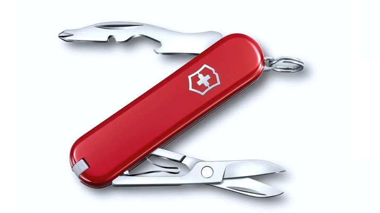 Swiss Army Knife Jetsetter pictured without knife blade