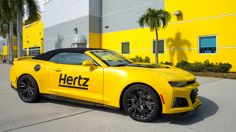 Hertz livery Chevy Camaro