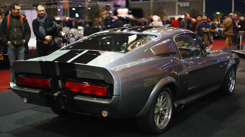 The Eleanor Mustang from Gone in 60 Seconds on display