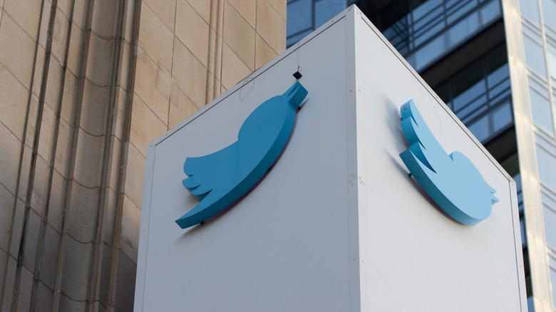 Twitter SF office logo