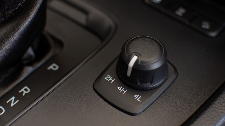 4x4 shift console