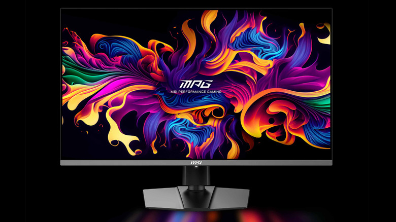 Product image of the MSI MPG 321URX OLED monitor