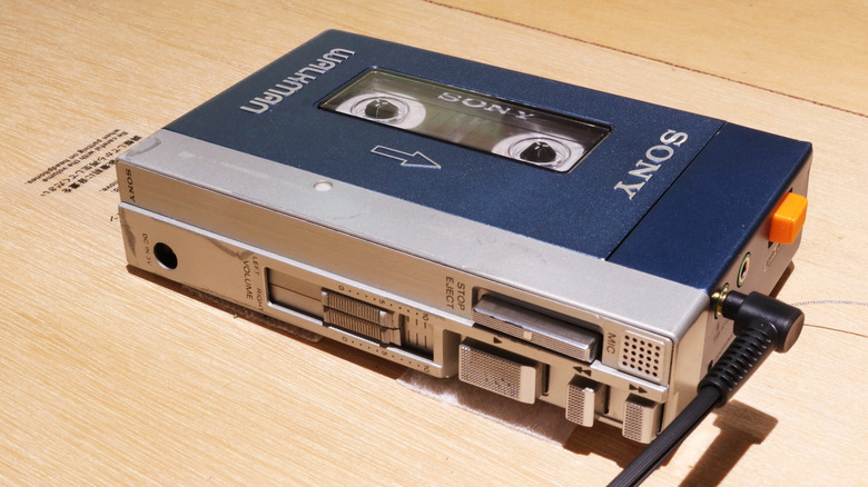 Walkman on display
