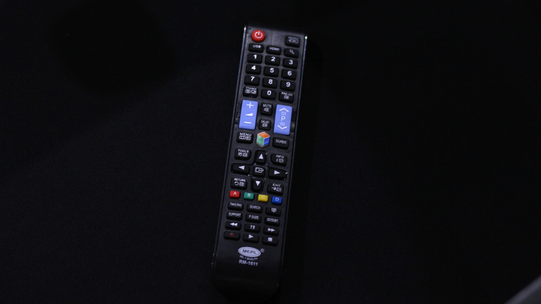 Full-sized Samsung TV remote