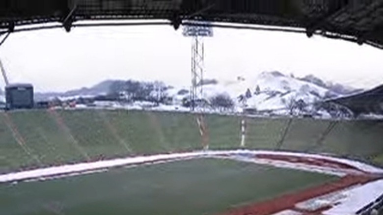 Video panning over Munich Stadium
