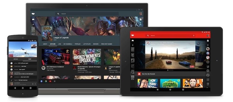 YouTube game broadcasting coming to Android