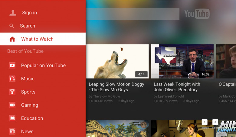 YouTube TV App Revamped Ahead Of Android TV - SlashGear