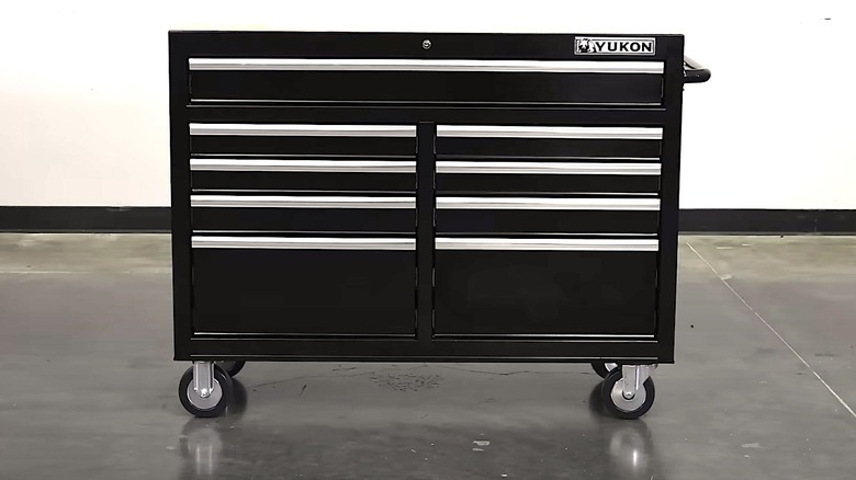 Picture displaying Yukon 9-drawer storage cabinet