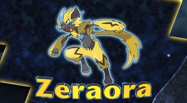 The Mythical Pokémon Zeraora has been discovered in the world of