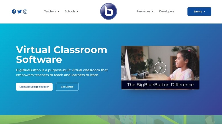 BigBlueButton webpage