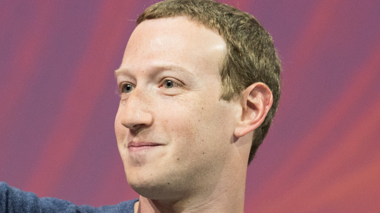 Meta CEO Mark Zuckerberg waving
