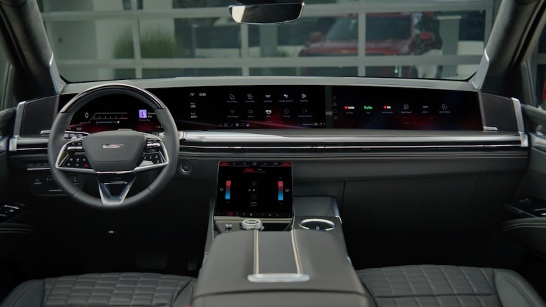 2025 Escalade-V dashboard