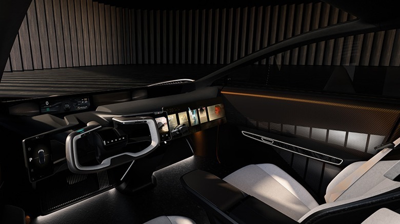 Lexus LF-ZC cabin
