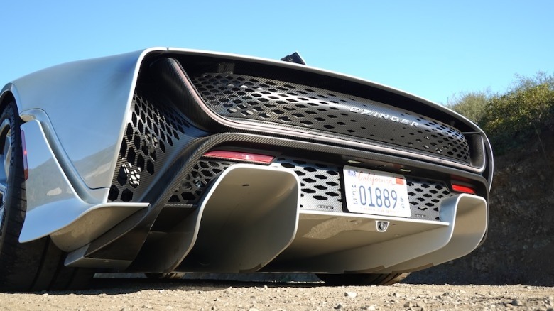 Czinger 21C rear diffuser