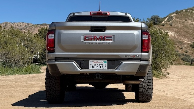 2026 GMC Canyon AT4X rear tailgate