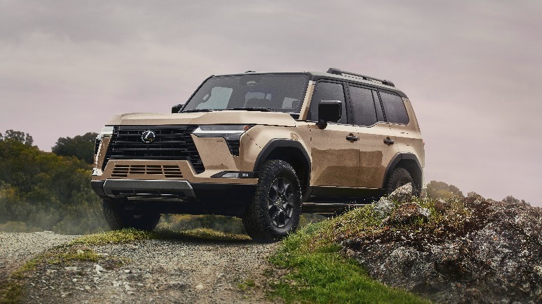 2024 Lexus GX off-roading