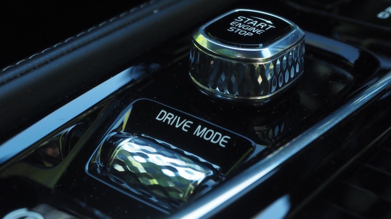 Polestar drive mode selector