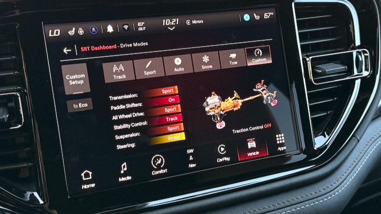 2025 Dodge Durango SRT Hellcat Touchscreen
