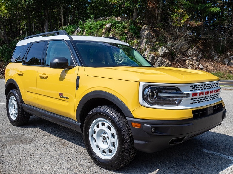 2023 Ford Bronco Sport Heritage Limited Edition parked