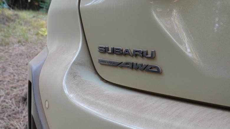 Subaru AWD badge