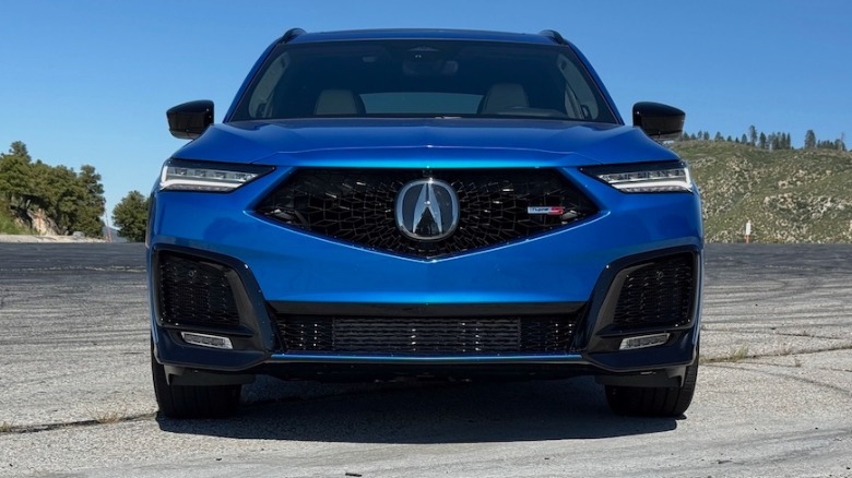 2026 MDX Type S front grille
