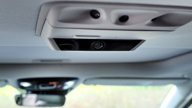 Cabin camera and ultrasonic sensors