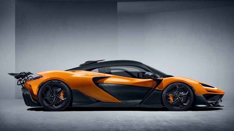 McLaren W1 profilio sparnas pailgintas
