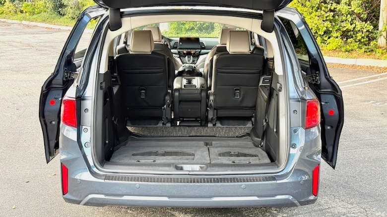 2026 Honda Odyssey Rear Cargo Area