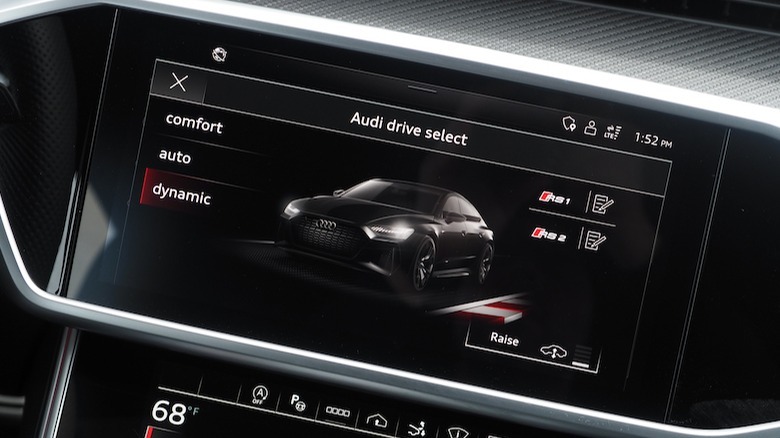 Audi Drive Select UI