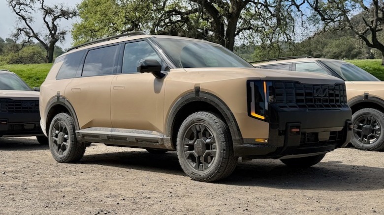 2027 Kia Telluride X-Pro after off-roading