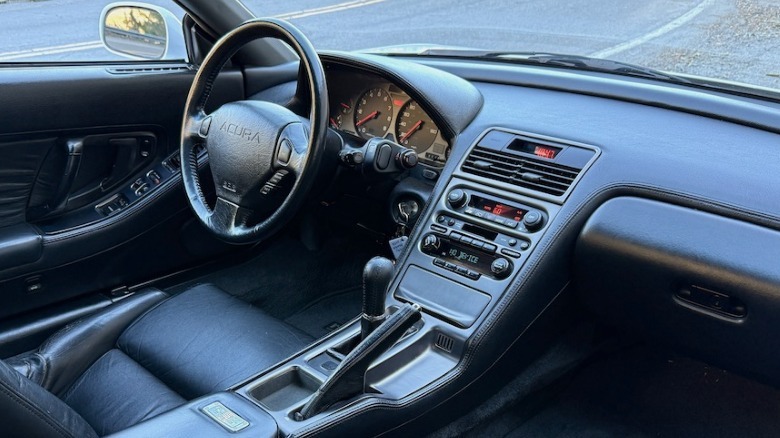 1991 Acura NSX interior and dashboard