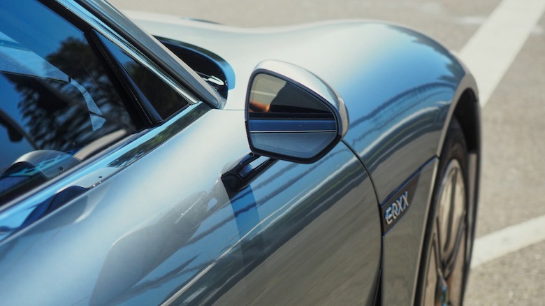 Mercedes-Benz VISION EQXX side mirror
