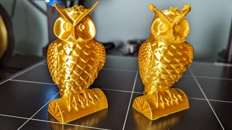 Anycubic Kobra Plus Test Print Owls