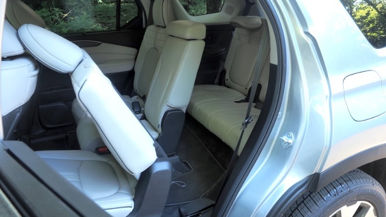 Honda Pilot second and third rows
