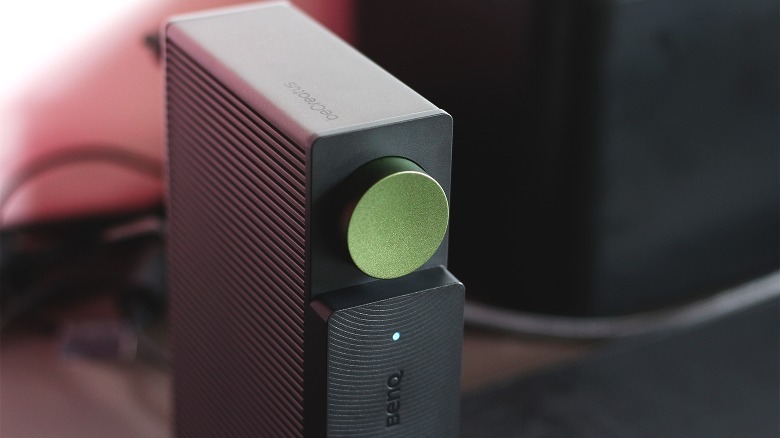 Power button on the beCreatus docking station