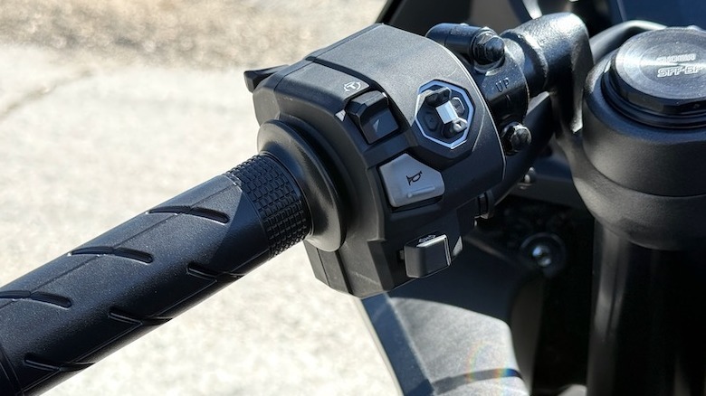 2026 Honda CBR650R handlebar controls