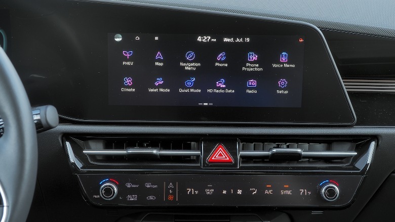 Infotainment Kia Niro PHEV