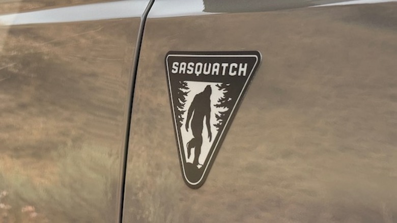 Ford Bronco Sasquatch logo