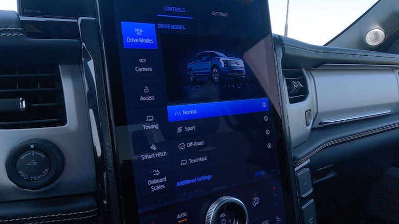 F-150 Lightning drive modes