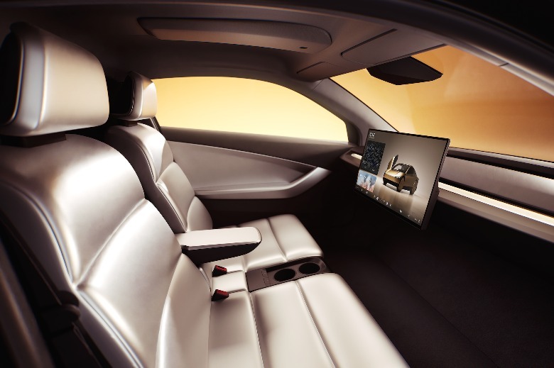 Cybercab interjeras