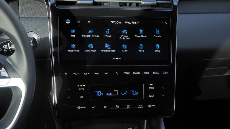 Center console controls