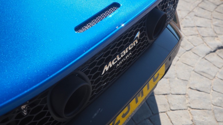 McLaren Artura badge