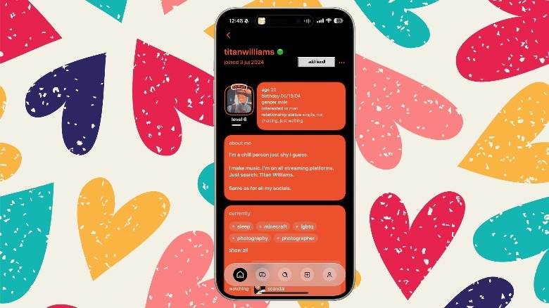 noplace social media app