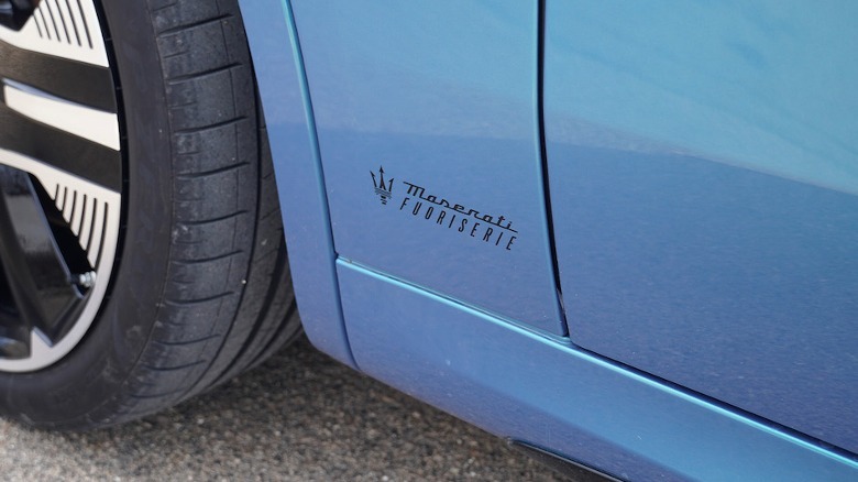 Maserati badging