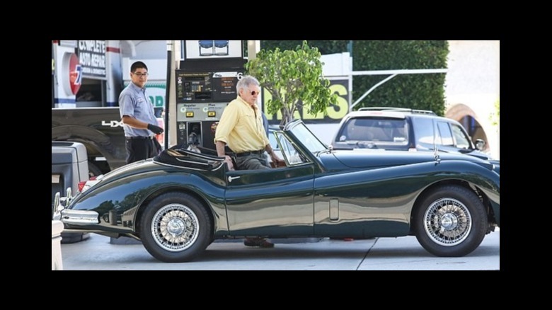 Harrison Ford 1955 Jaguar XK140