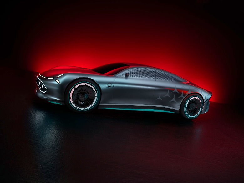 Denna häpnadsväckande vision AMG Sports EV kommer på något sätt att skapa elbilar för produktion