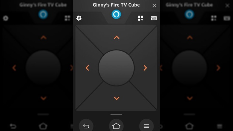 Fire TV app remote